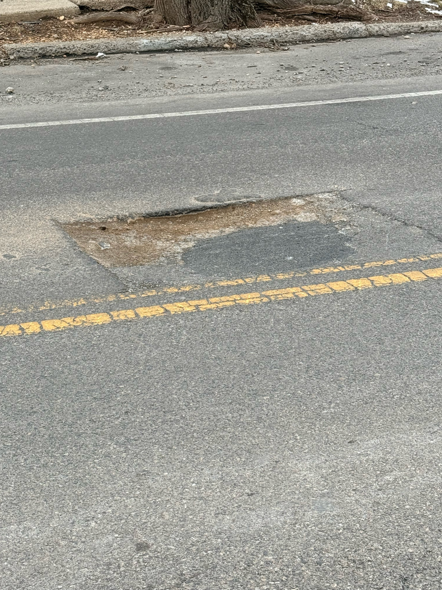 Photographic documentation of the work as submitted to the city's 311 record.