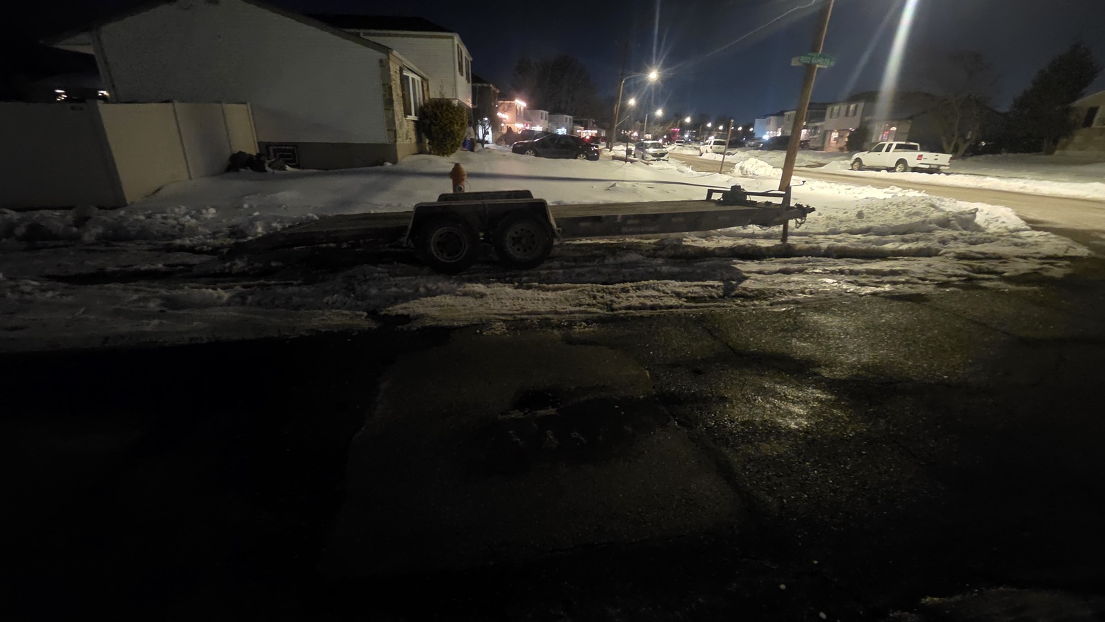 Photographic documentation of the work as submitted to the city's 311 record.