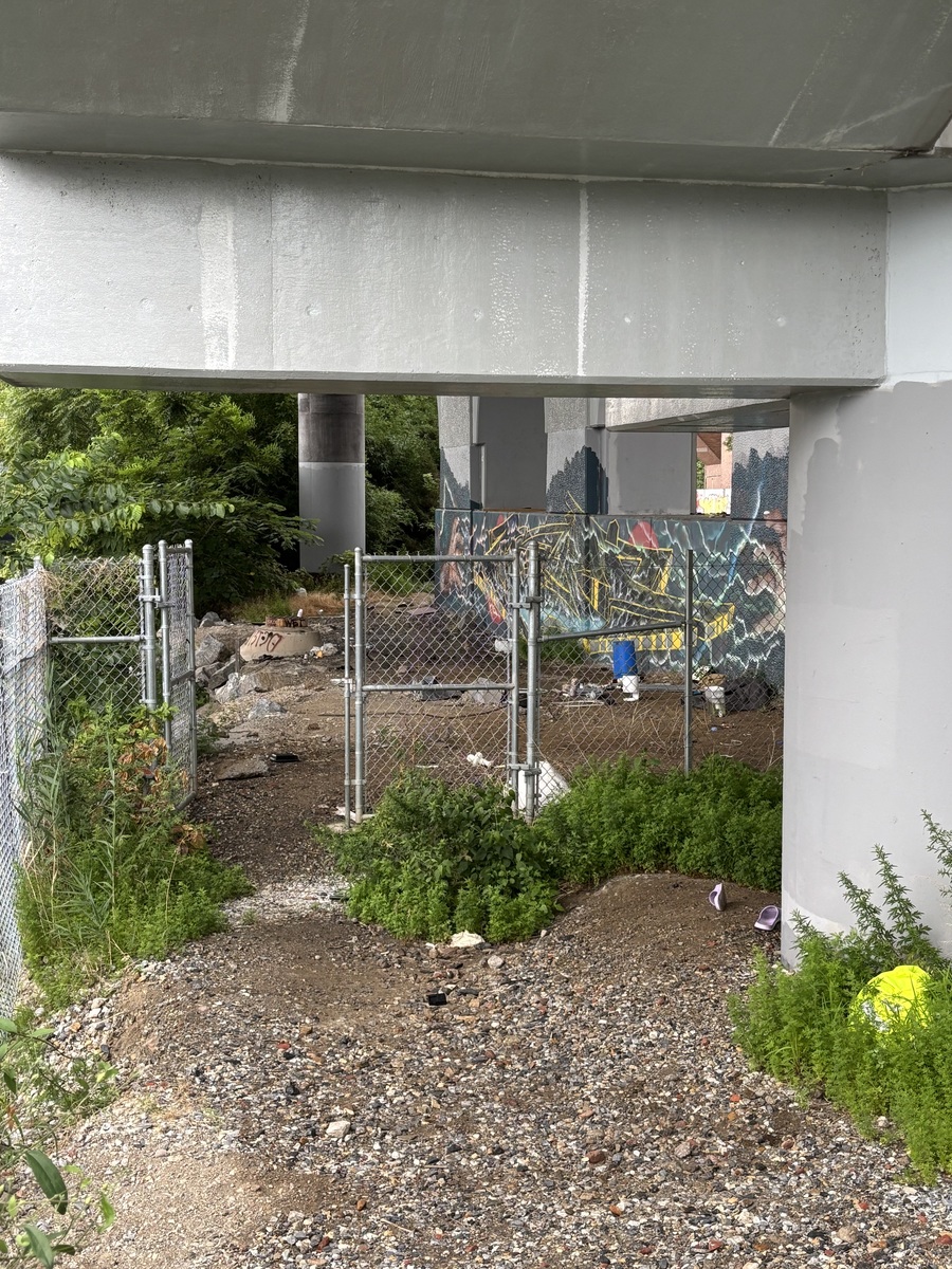 Photographic documentation of the work as submitted to the city's 311 record.