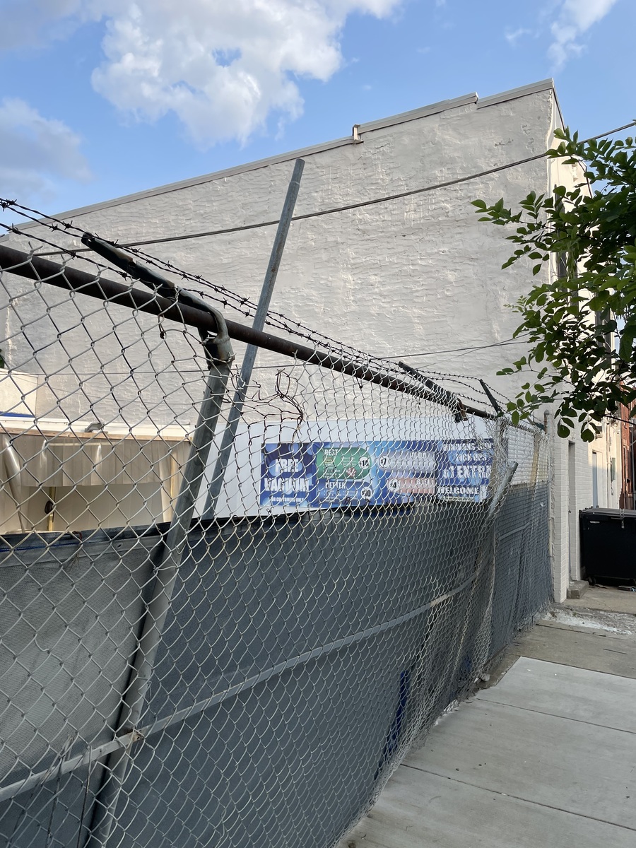 Photographic documentation of the work as submitted to the city's 311 record.