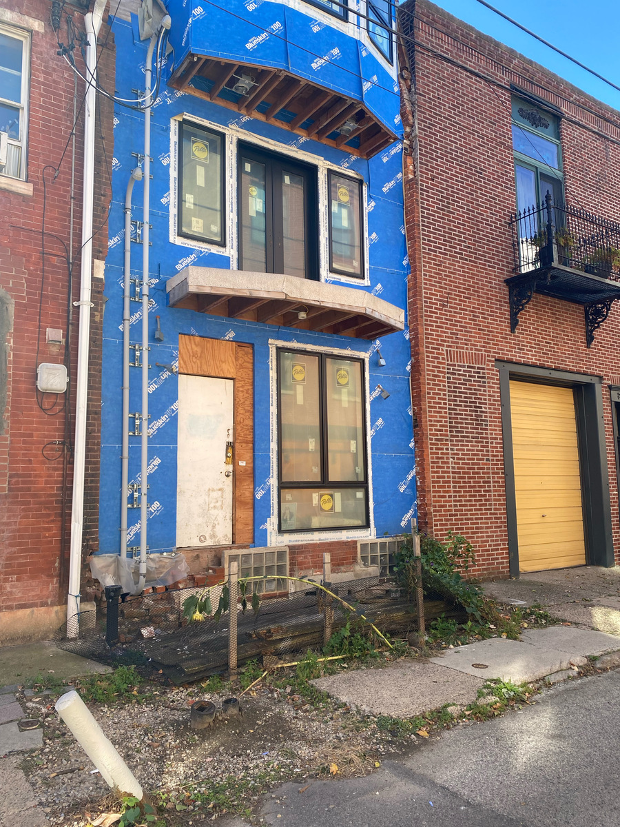Photographic documentation of the work as submitted to the city's 311 record.