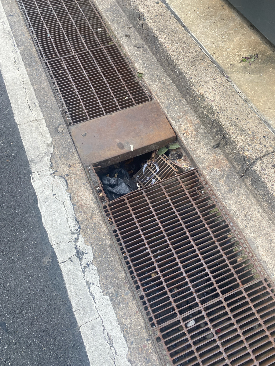 Photographic documentation of the work as submitted to the city's 311 record.