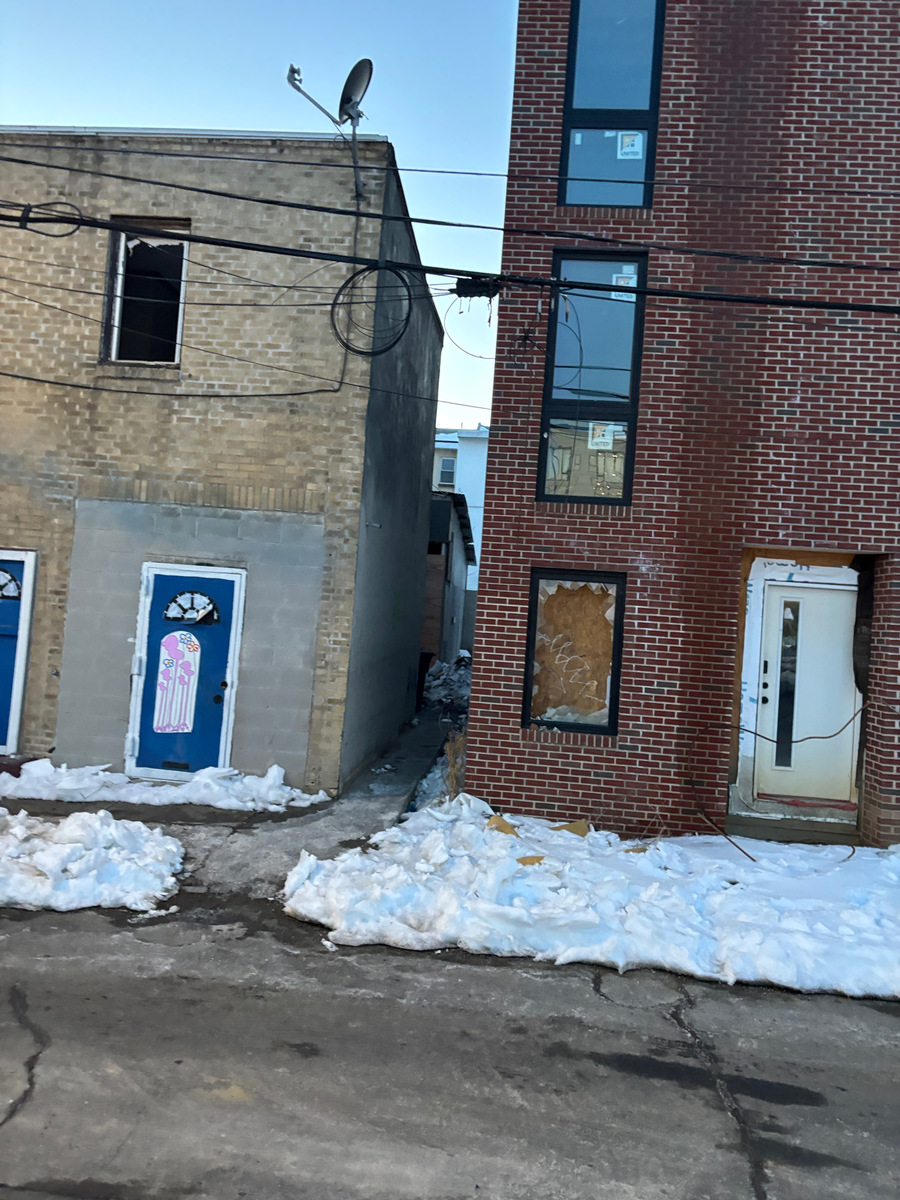 Photographic documentation of the work as submitted to the city's 311 record.