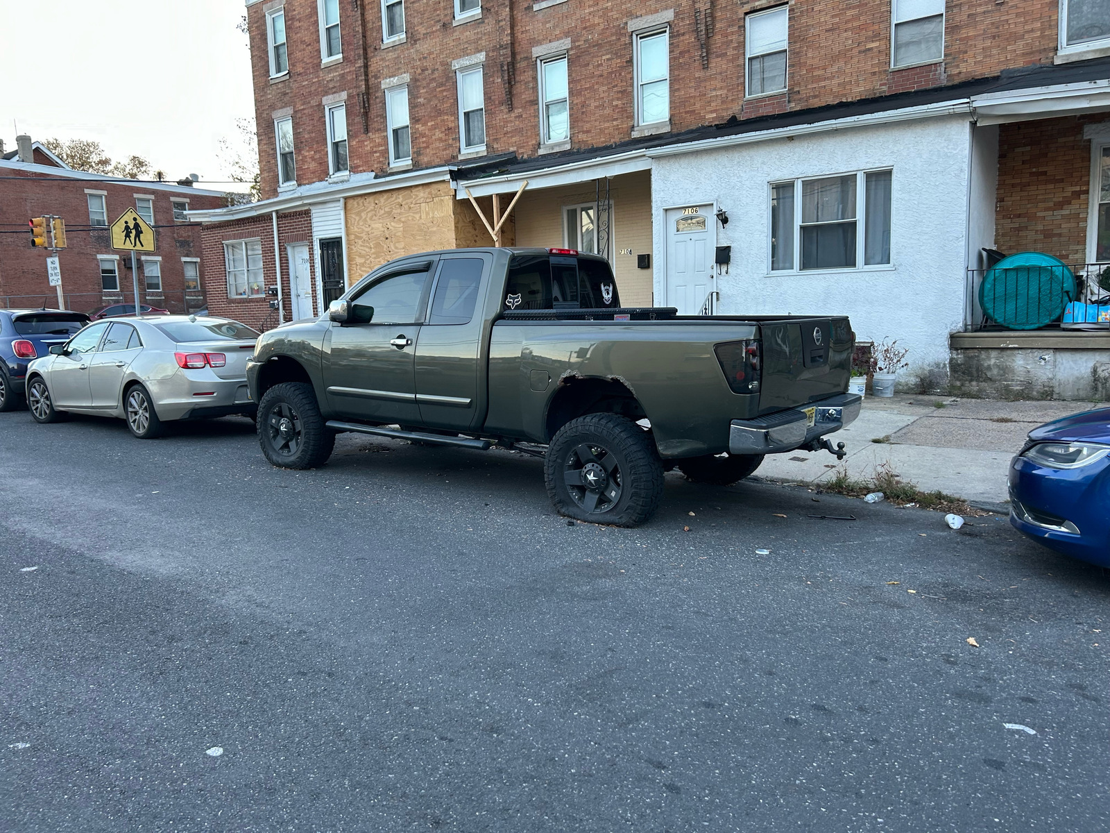 Photographic documentation of the work as submitted to the city's 311 record.