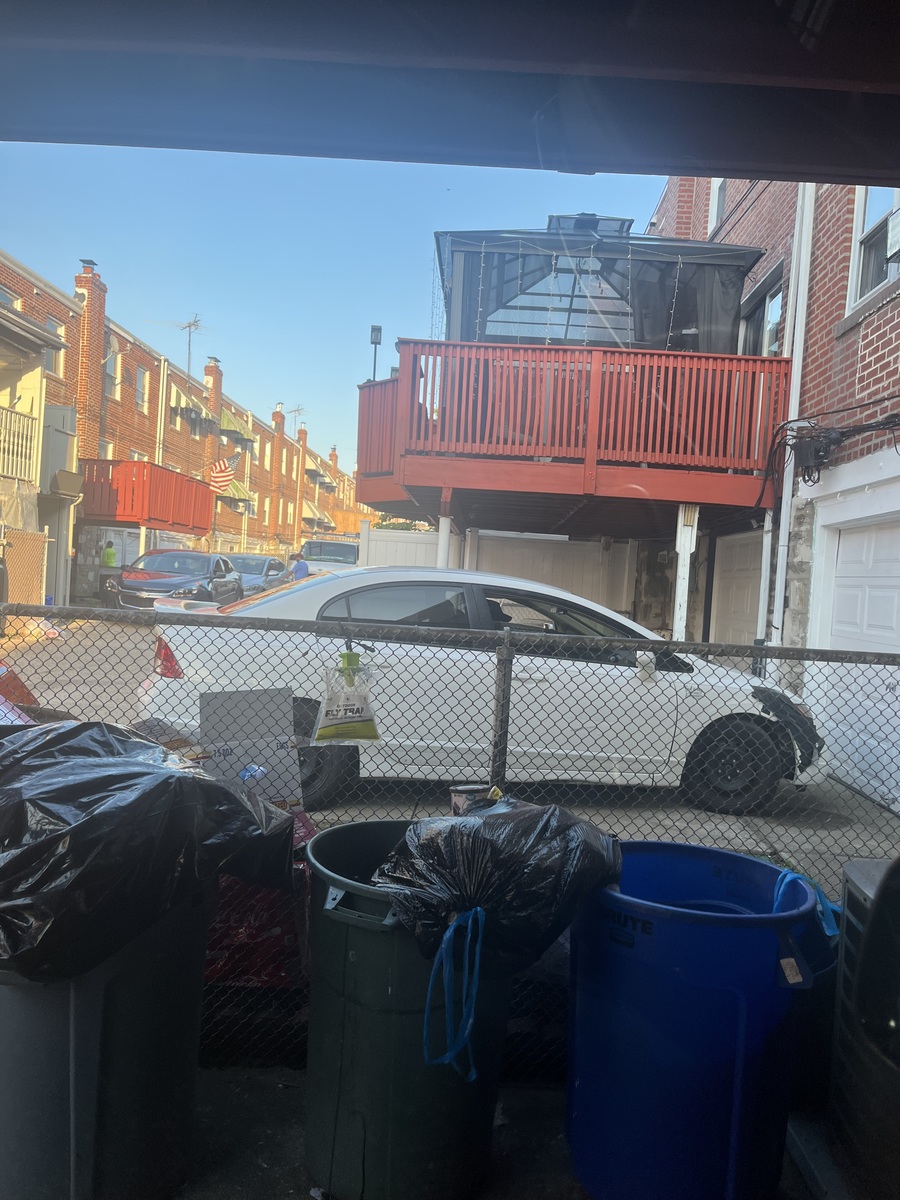 Photographic documentation of the work as submitted to the city's 311 record.