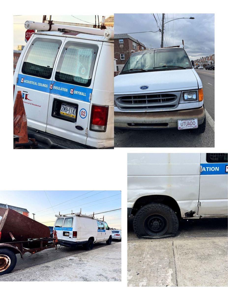 Photographic documentation of the work as submitted to the city's 311 record.