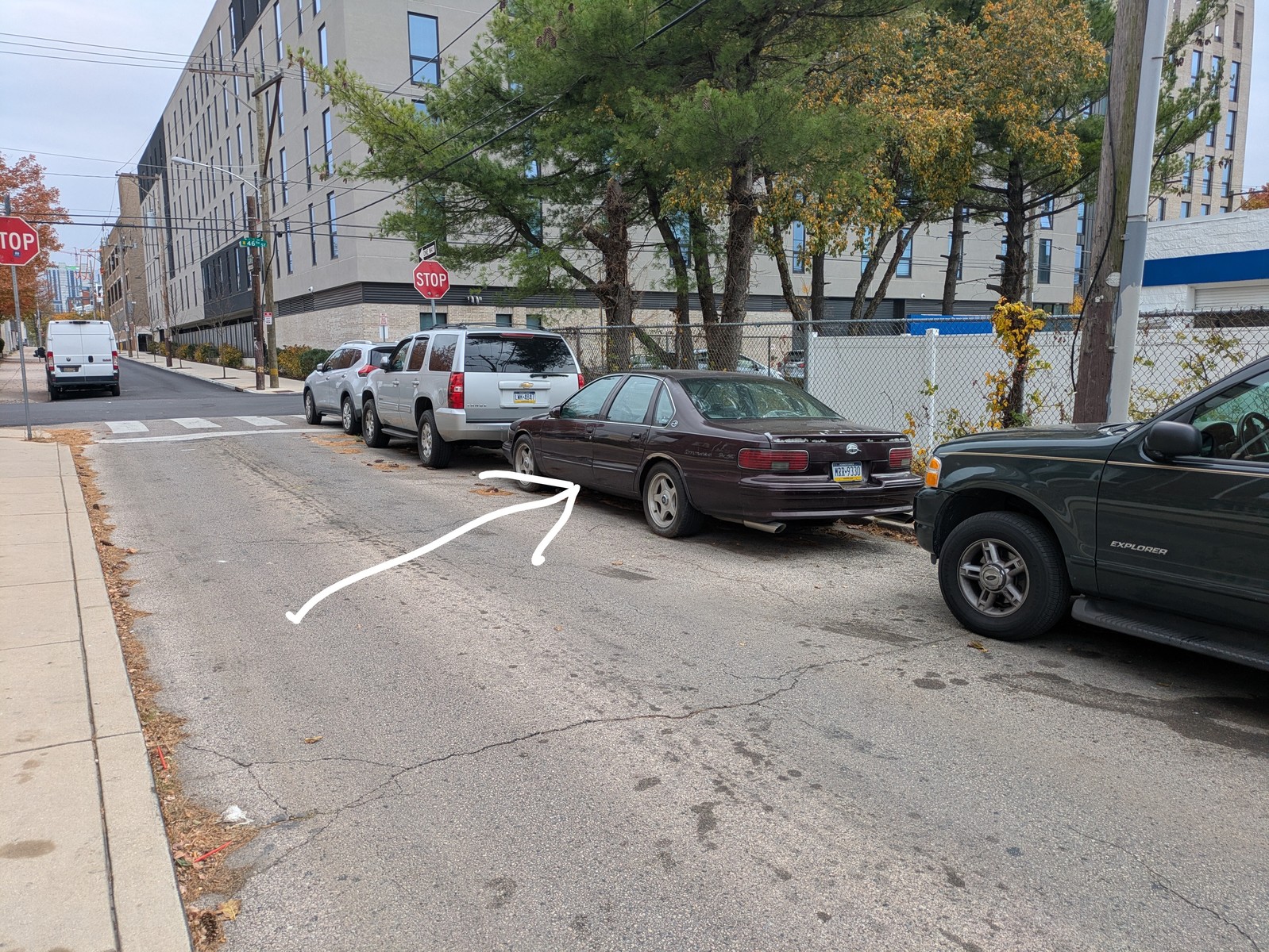 Photographic documentation of the work as submitted to the city's 311 record.
