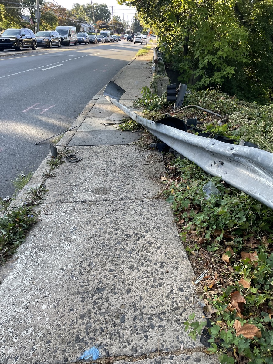 Photographic documentation of the work as submitted to the city's 311 record.