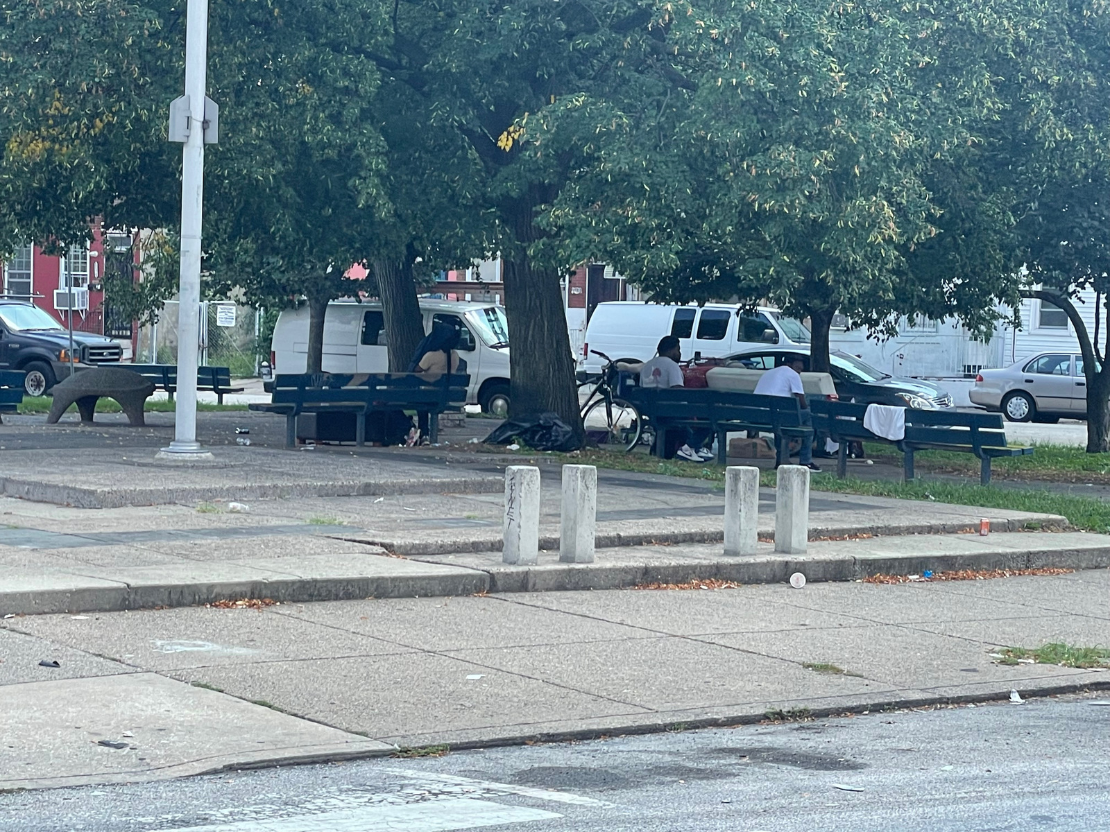 Photographic documentation of the work as submitted to the city's 311 record.