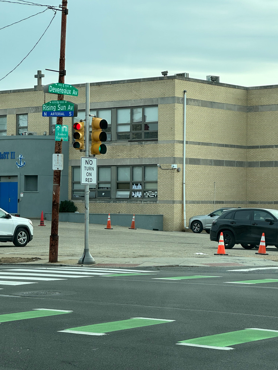 Photographic documentation of the work as submitted to the city's 311 record.