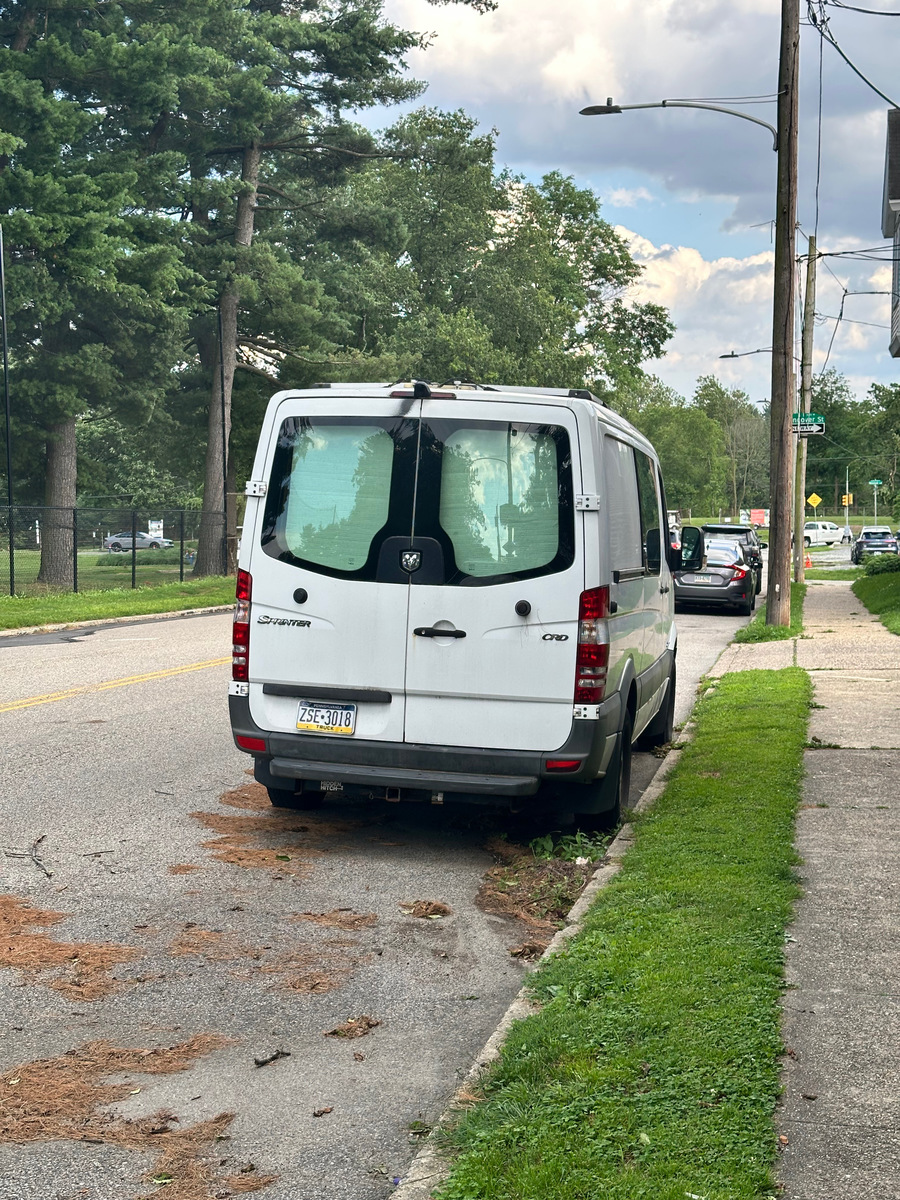 Photographic documentation of the work as submitted to the city's 311 record.