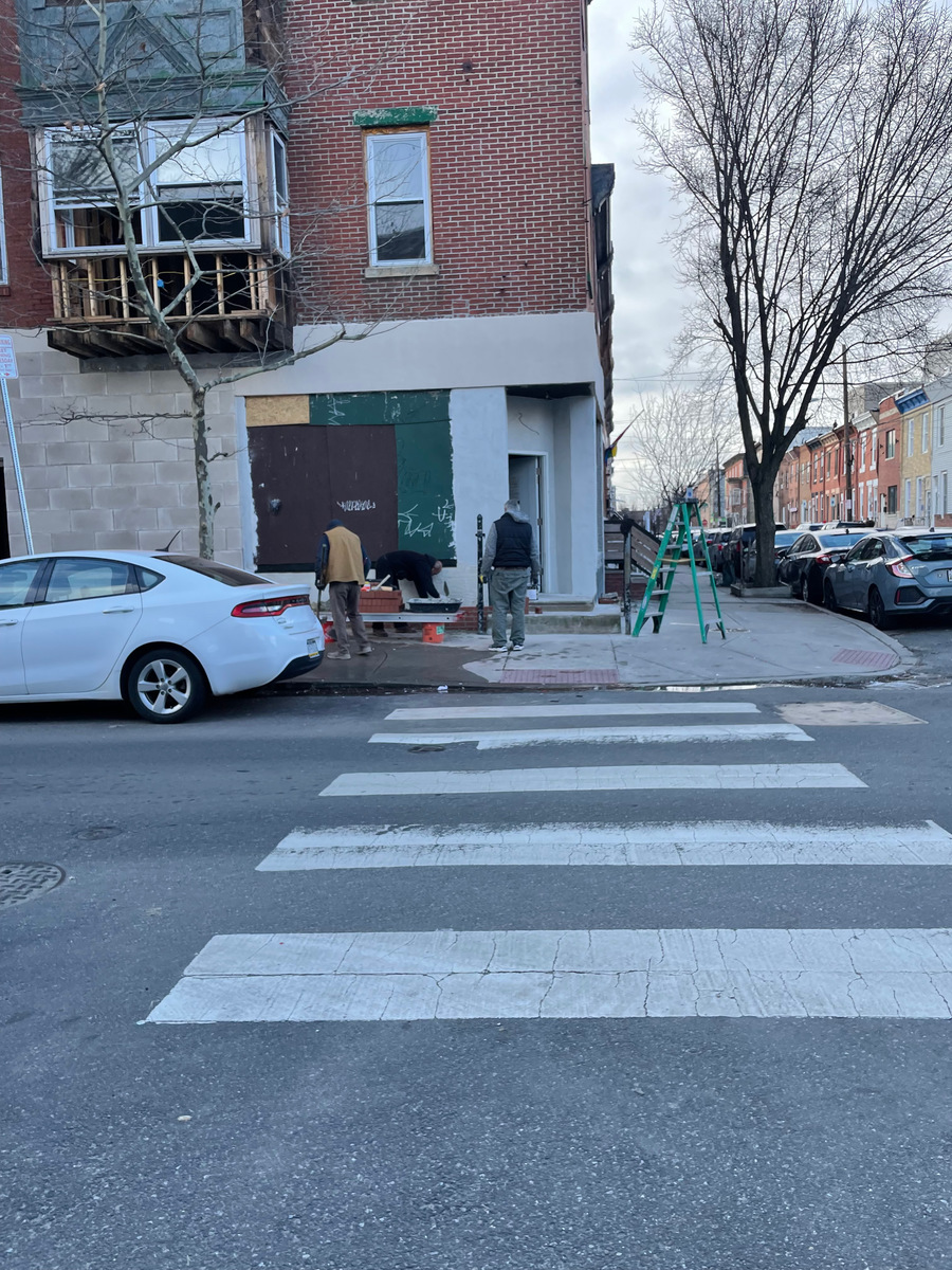 Photographic documentation of the work as submitted to the city's 311 record.