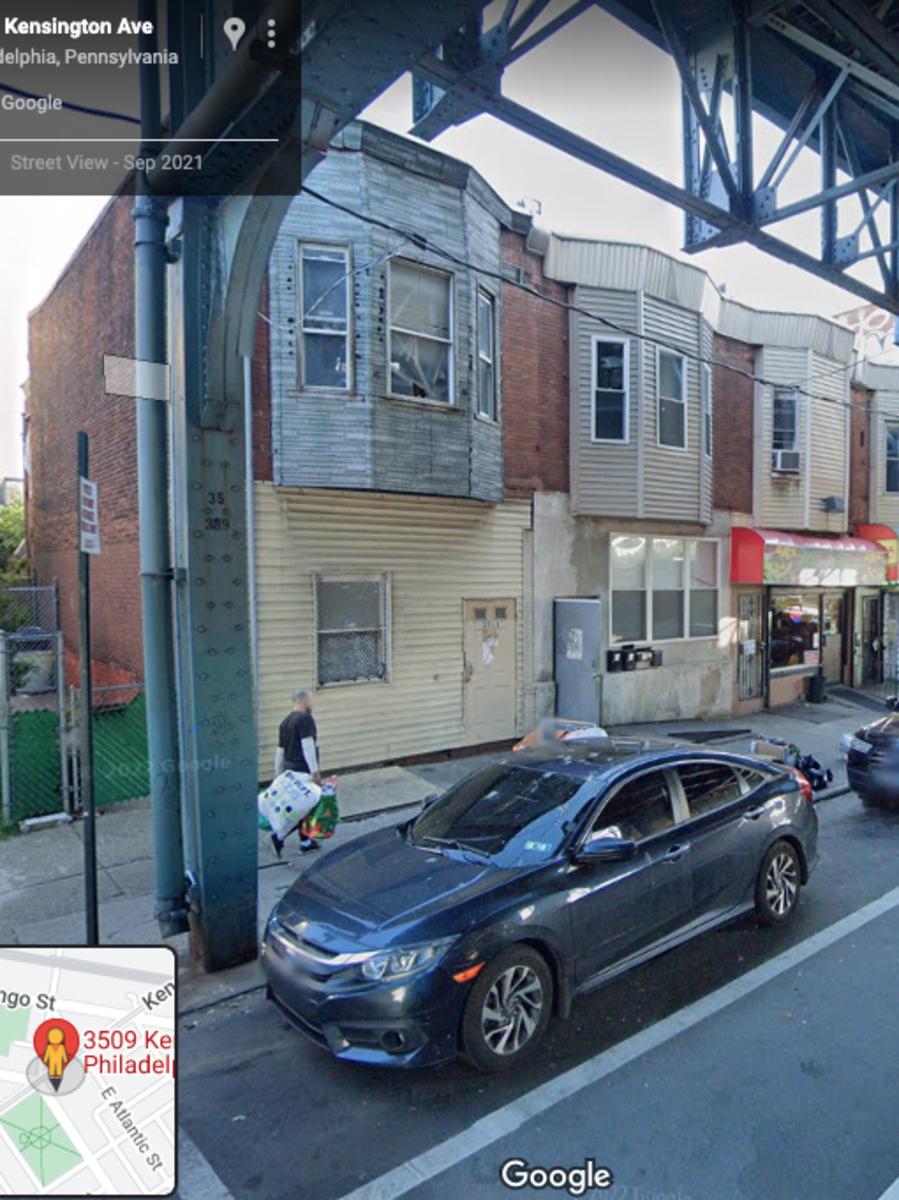 Photographic documentation of the work as submitted to the city's 311 record.