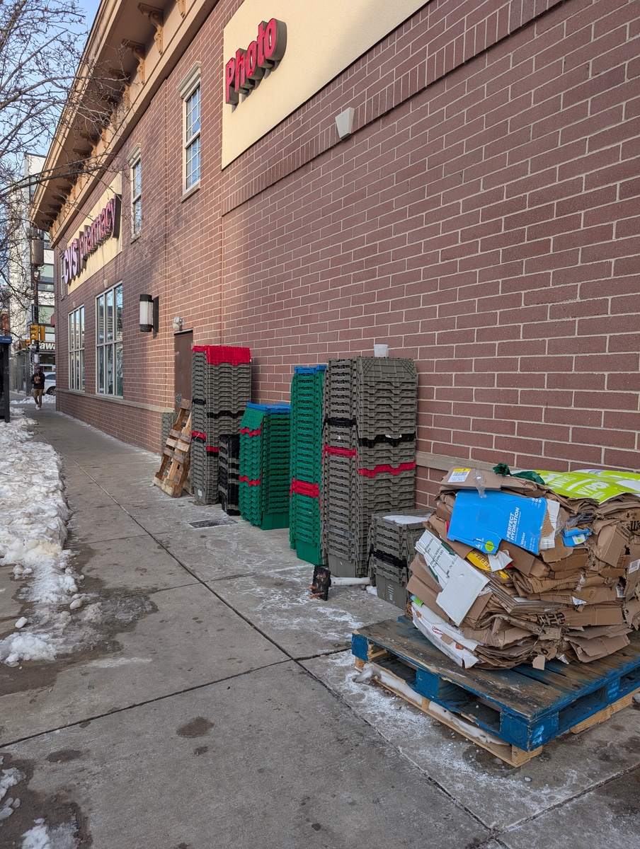 Photographic documentation of the work as submitted to the city's 311 record.