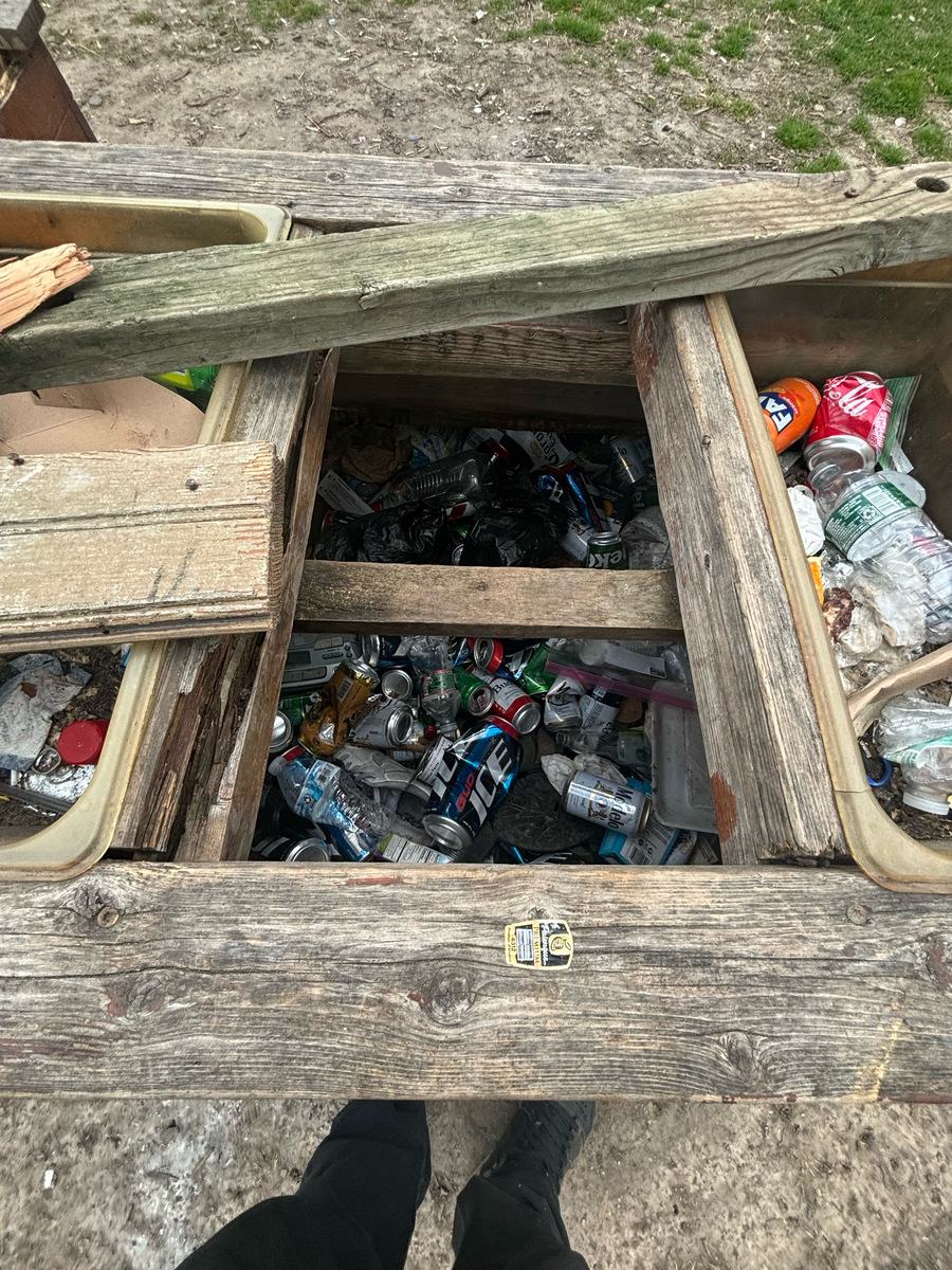 Photographic documentation of the work as submitted to the city's 311 record.