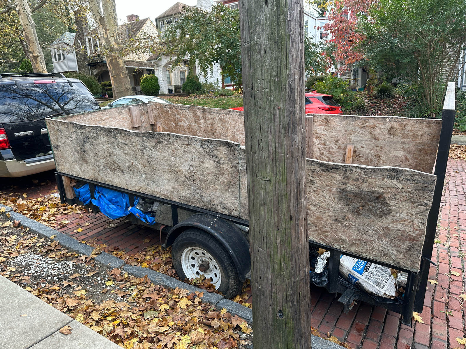 Photographic documentation of the work as submitted to the city's 311 record.