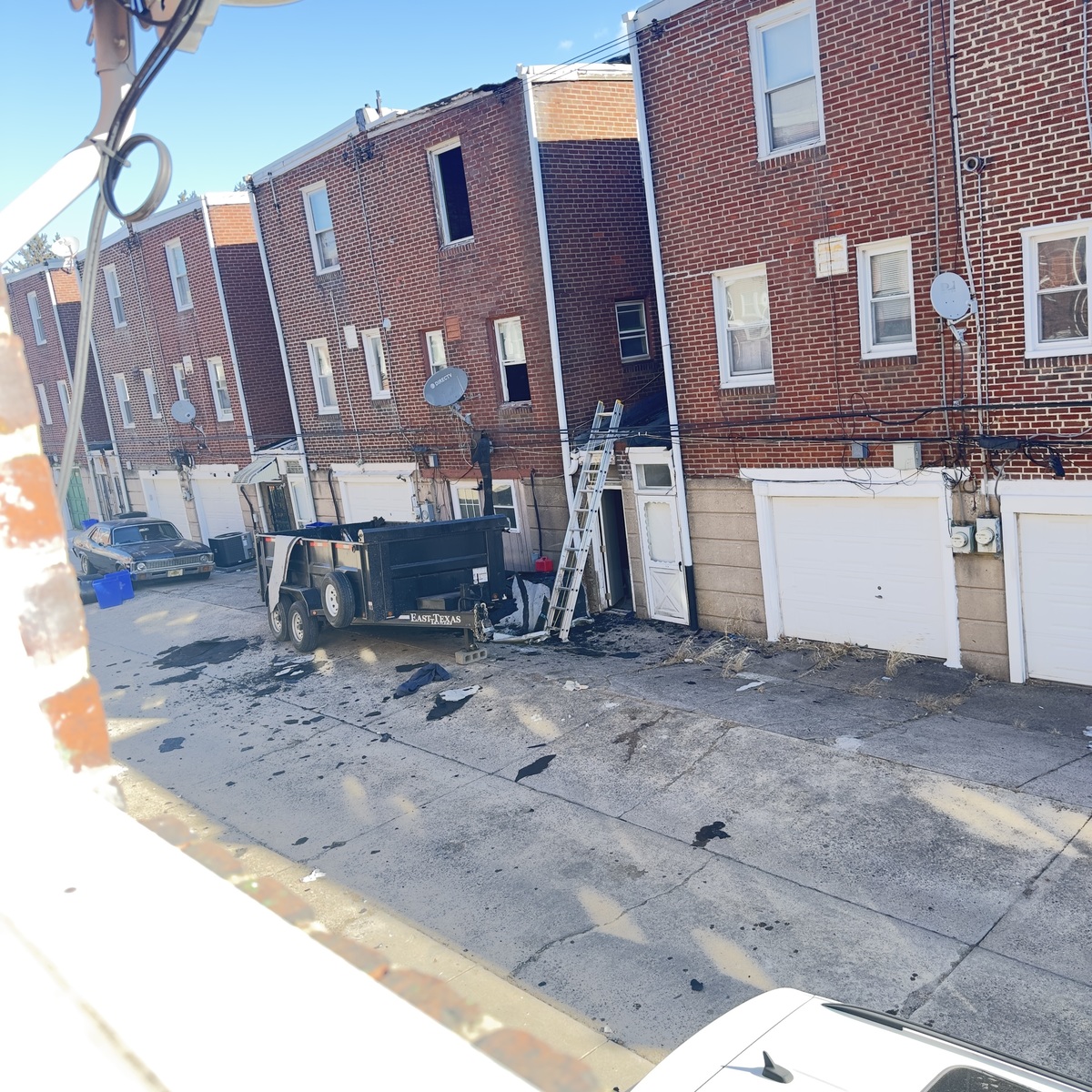 Photographic documentation of the work as submitted to the city's 311 record.