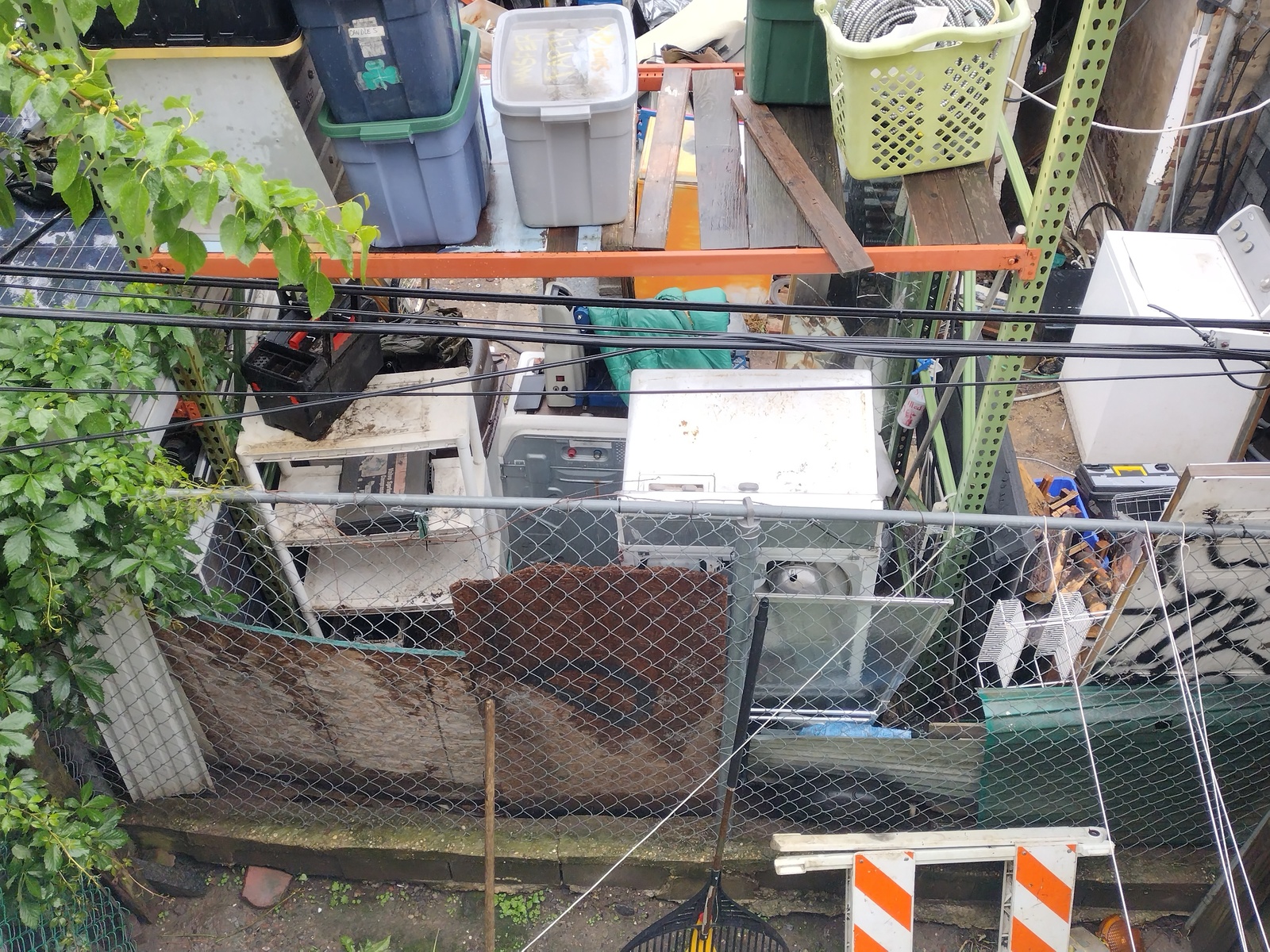 Photographic documentation of the work as submitted to the city's 311 record.
