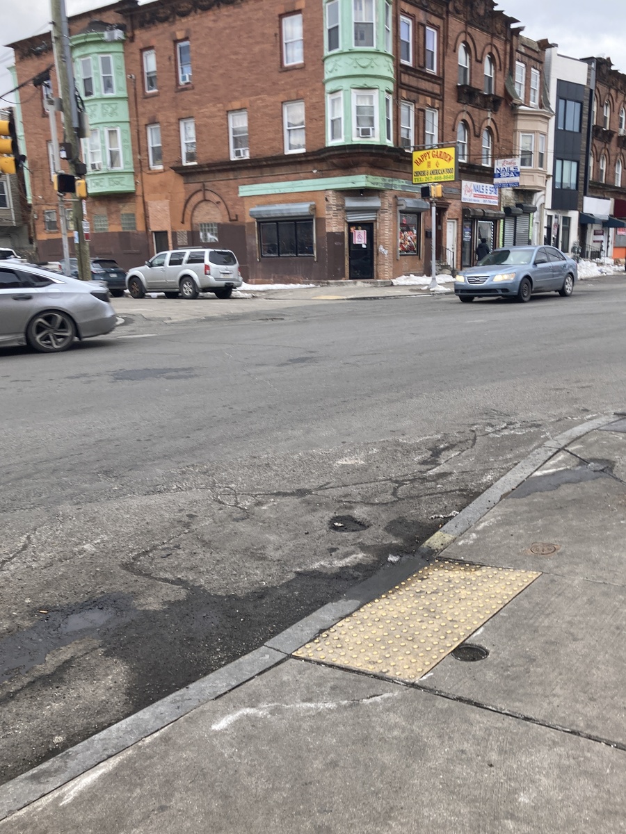 Photographic documentation of the work as submitted to the city's 311 record.