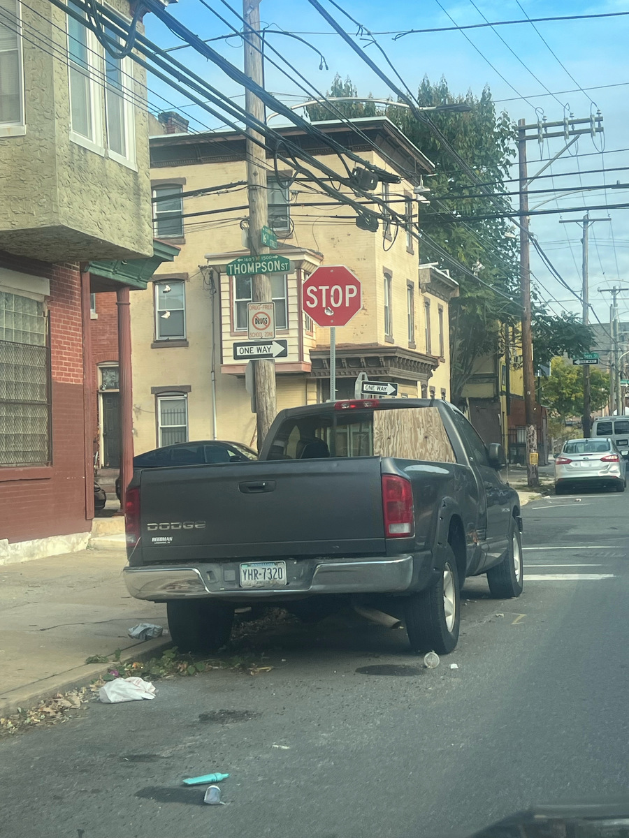 Photographic documentation of the work as submitted to the city's 311 record.