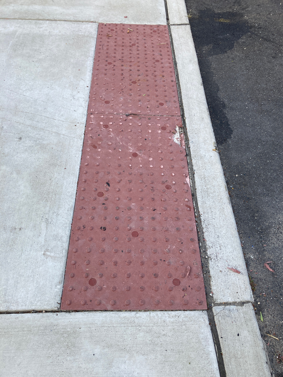 Photographic documentation of the work as submitted to the city's 311 record.