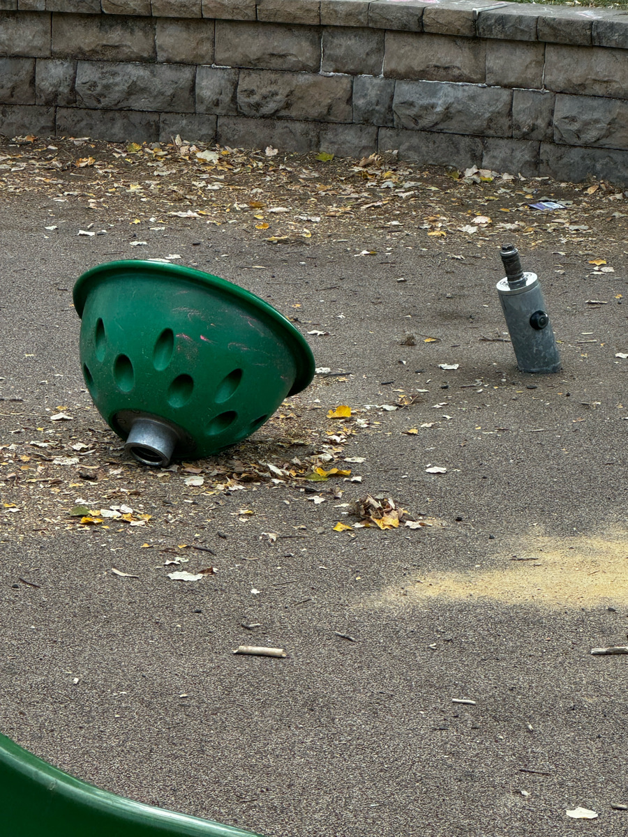 Photographic documentation of the work as submitted to the city's 311 record.