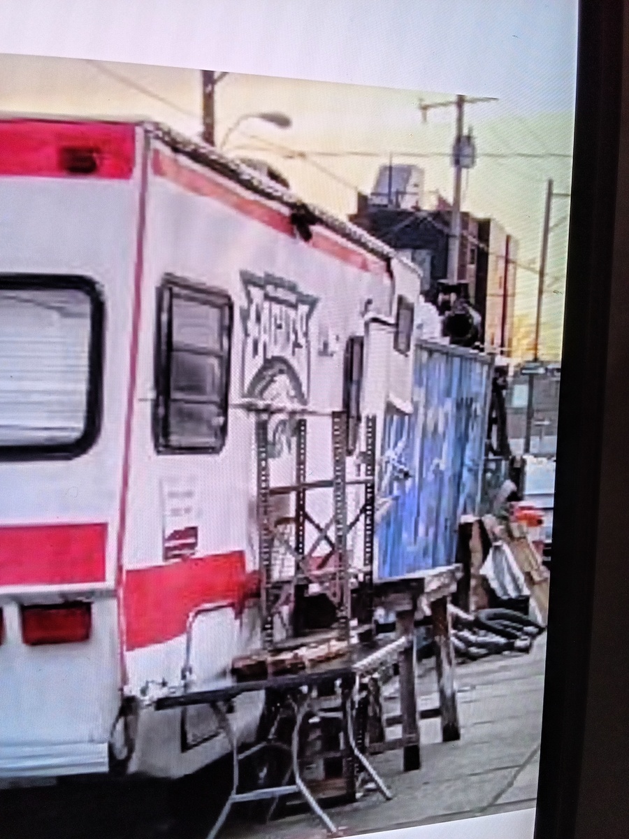 Photographic documentation of the work as submitted to the city's 311 record.