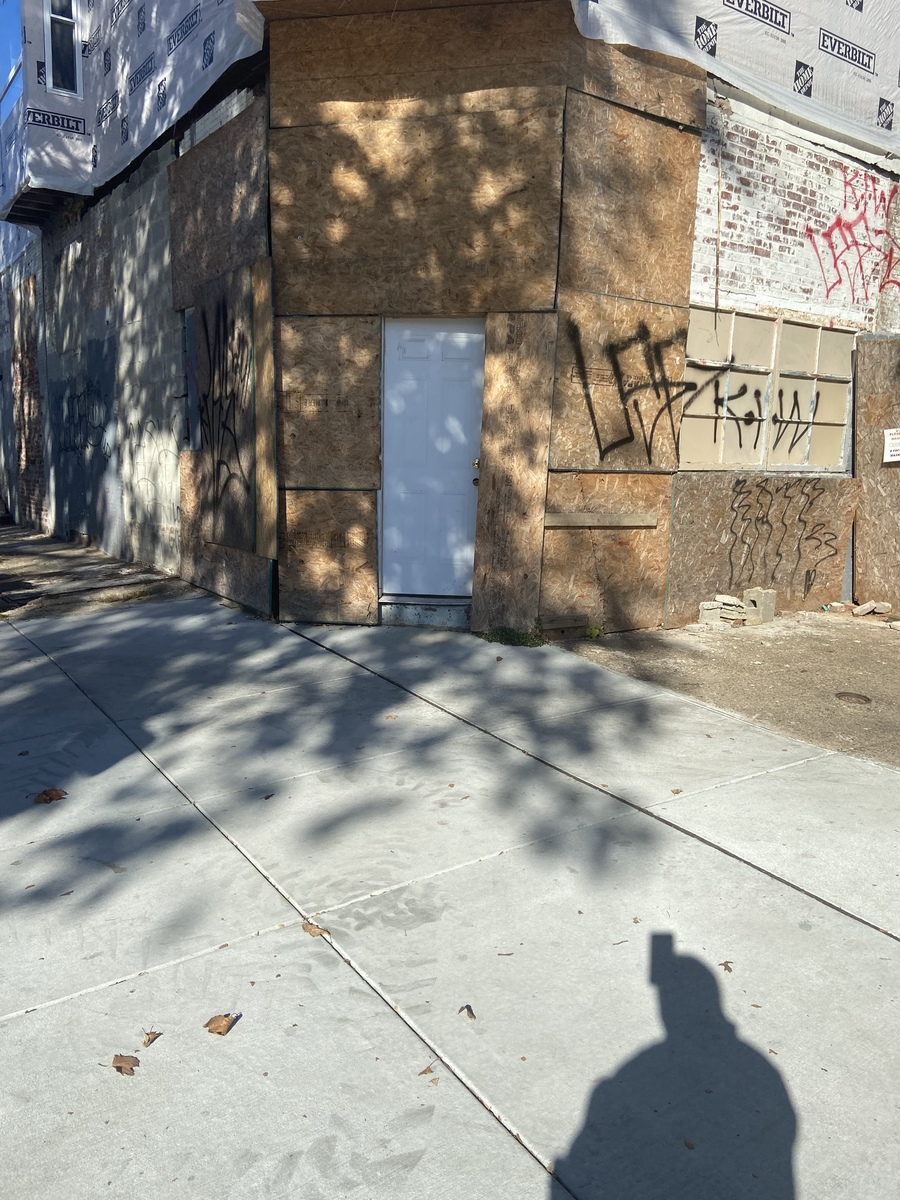 Photographic documentation of the work as submitted to the city's 311 record.