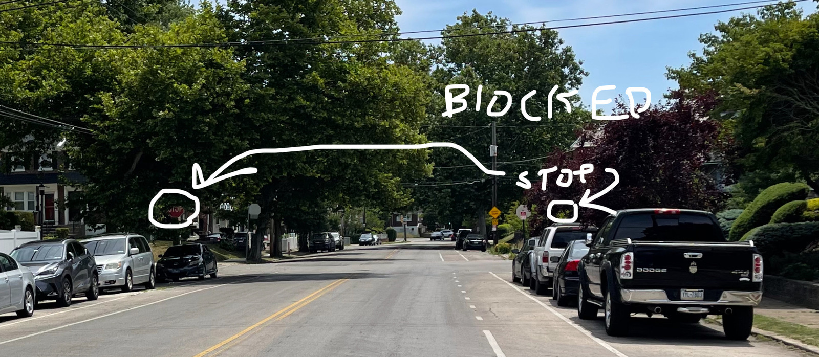 Photographic documentation of the work as submitted to the city's 311 record.
