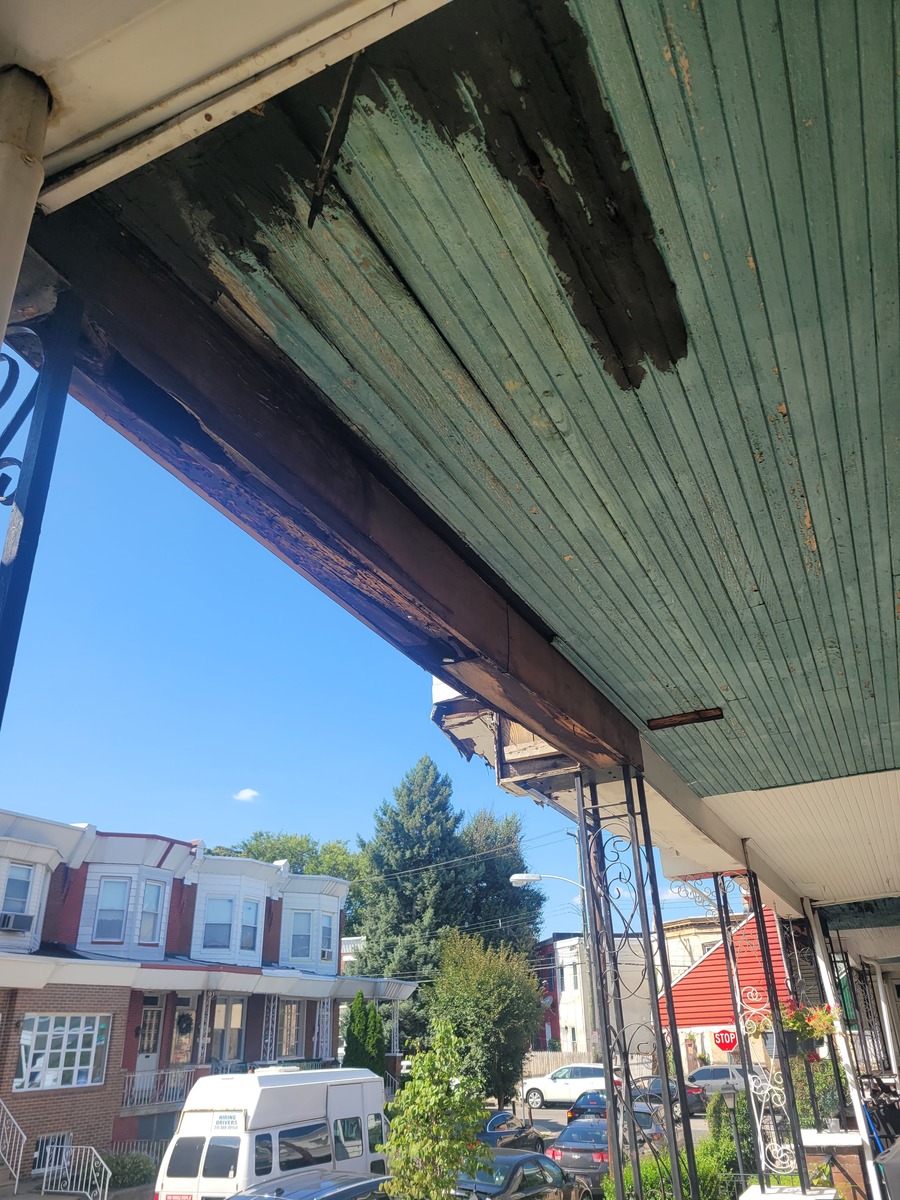 Photographic documentation of the work as submitted to the city's 311 record.