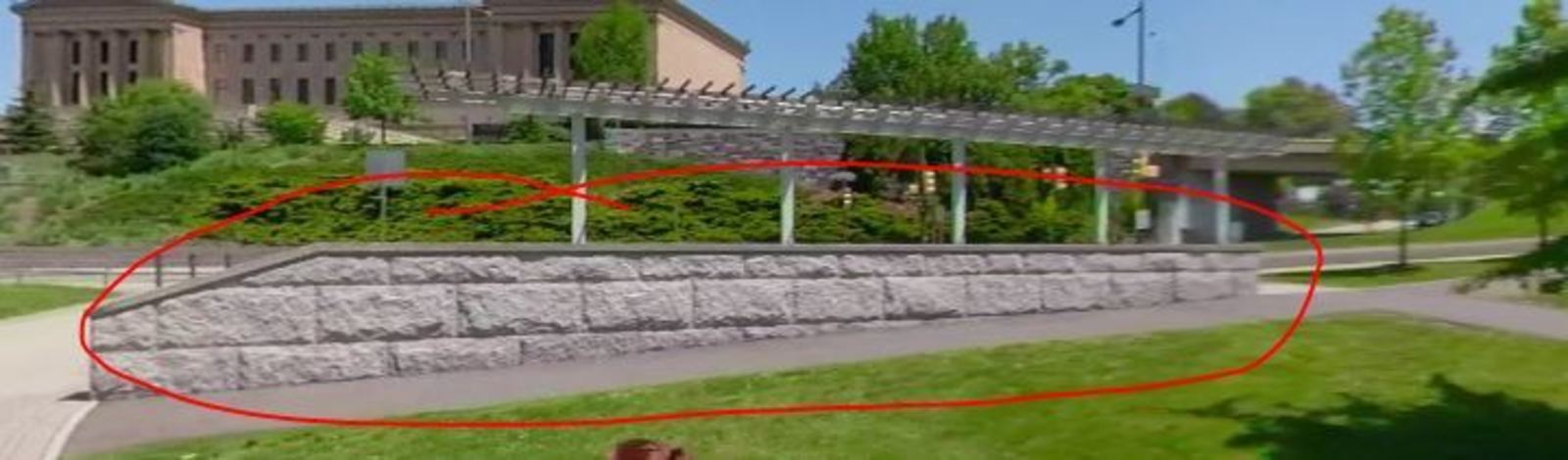 Photographic documentation of the work as submitted to the city's 311 record.