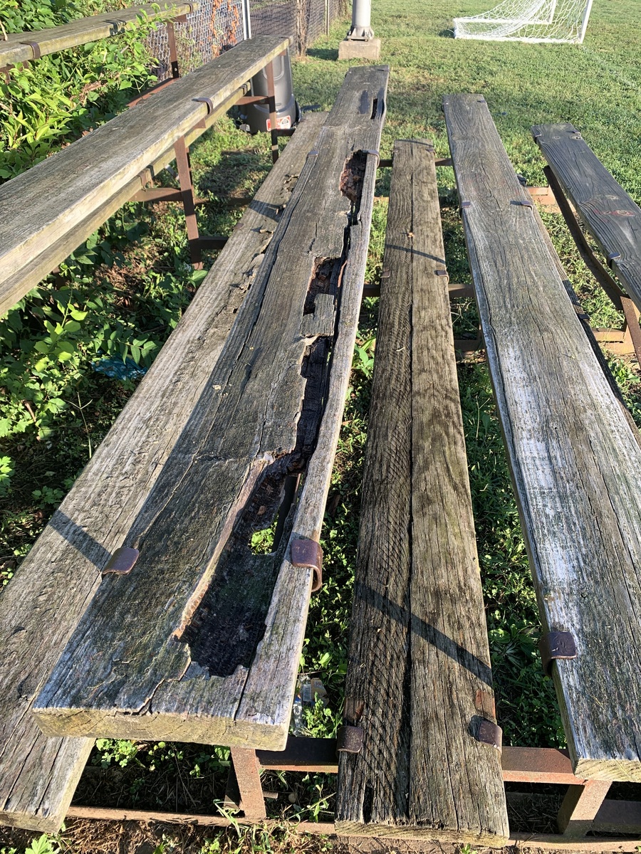 Photographic documentation of the work as submitted to the city's 311 record.