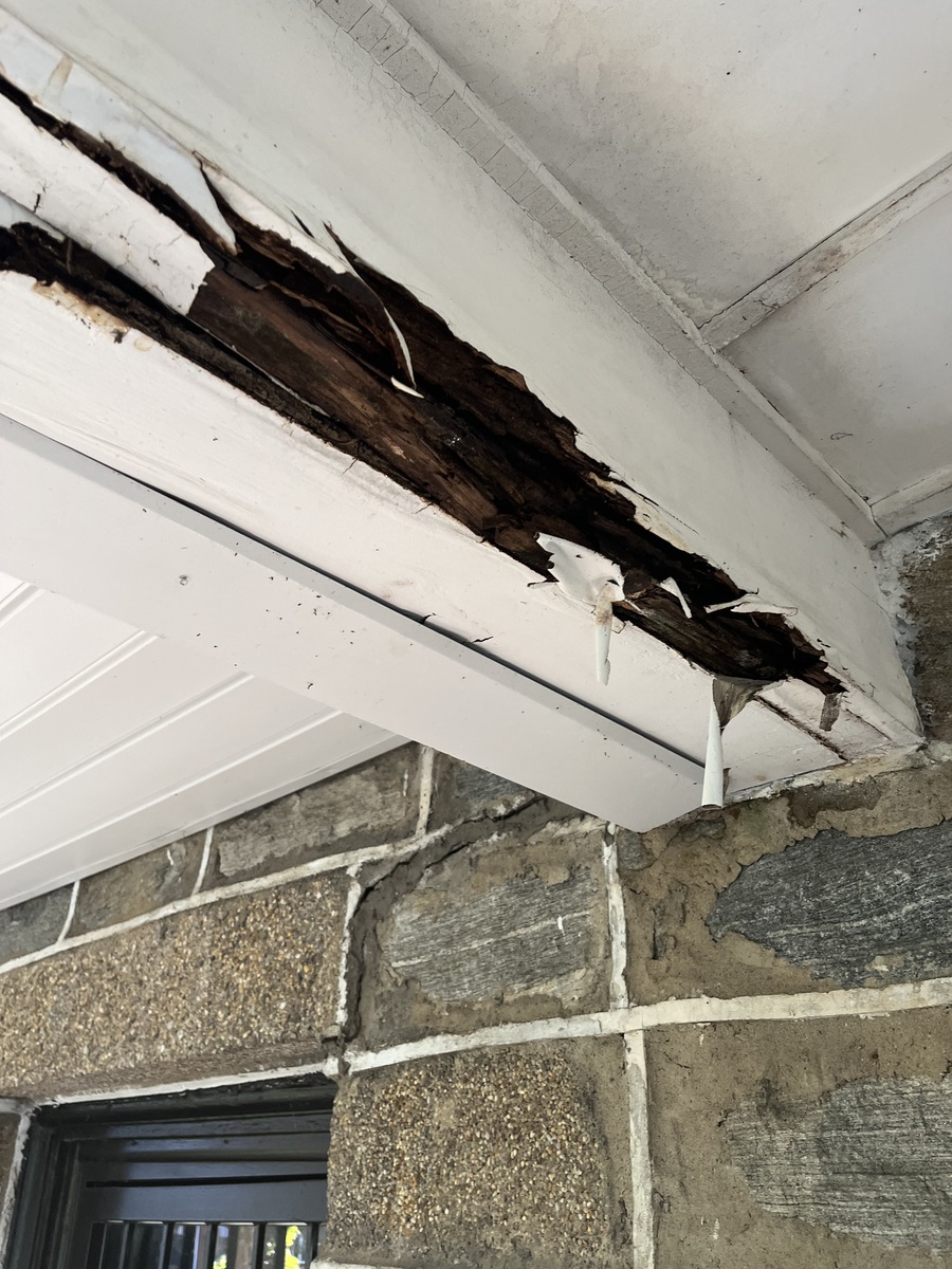 Photographic documentation of the work as submitted to the city's 311 record.