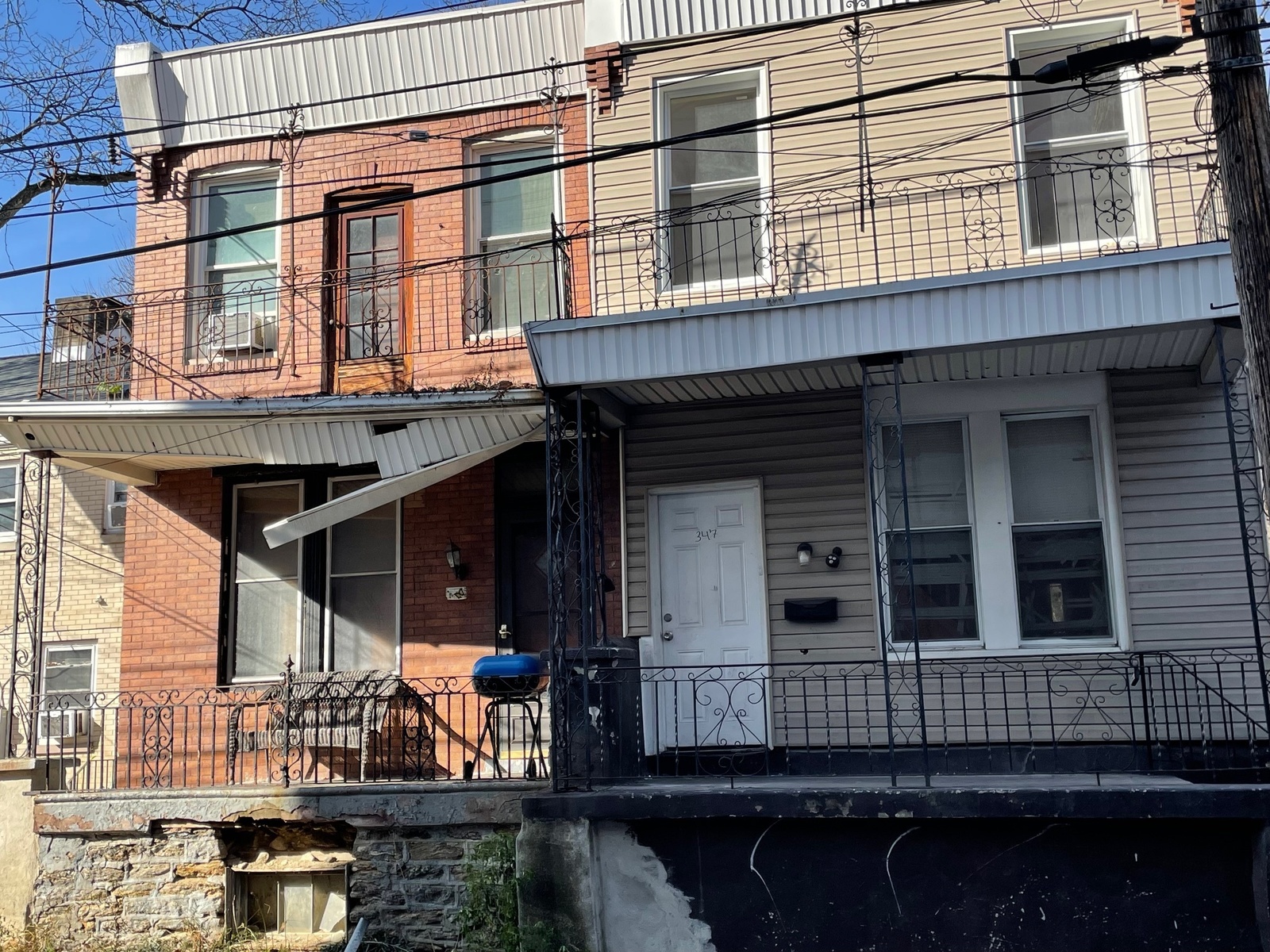 Photographic documentation of the work as submitted to the city's 311 record.