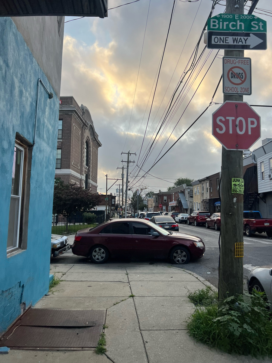 Photographic documentation of the work as submitted to the city's 311 record.