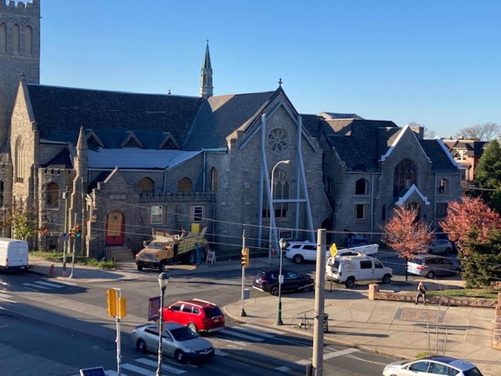 Photographic documentation of the work as submitted to the city's 311 record.