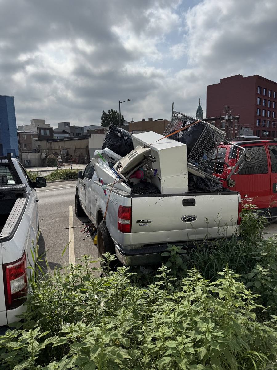 Photographic documentation of the work as submitted to the city's 311 record.