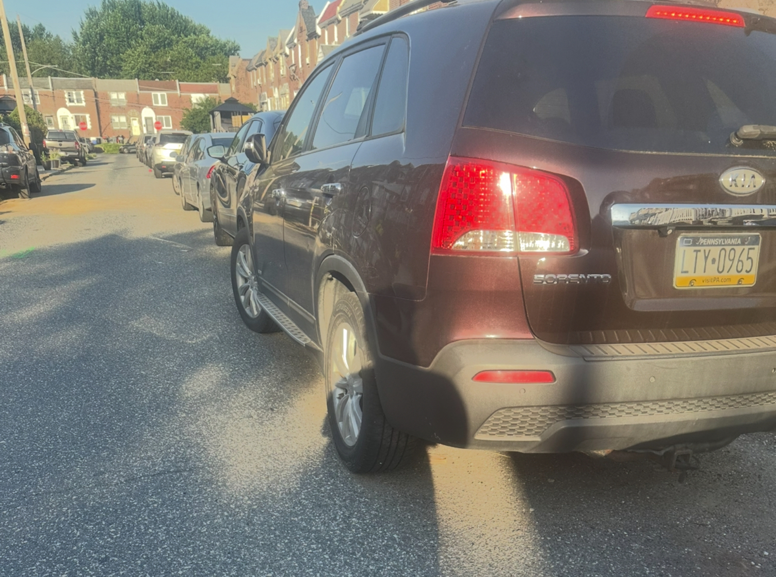Photographic documentation of the work as submitted to the city's 311 record.