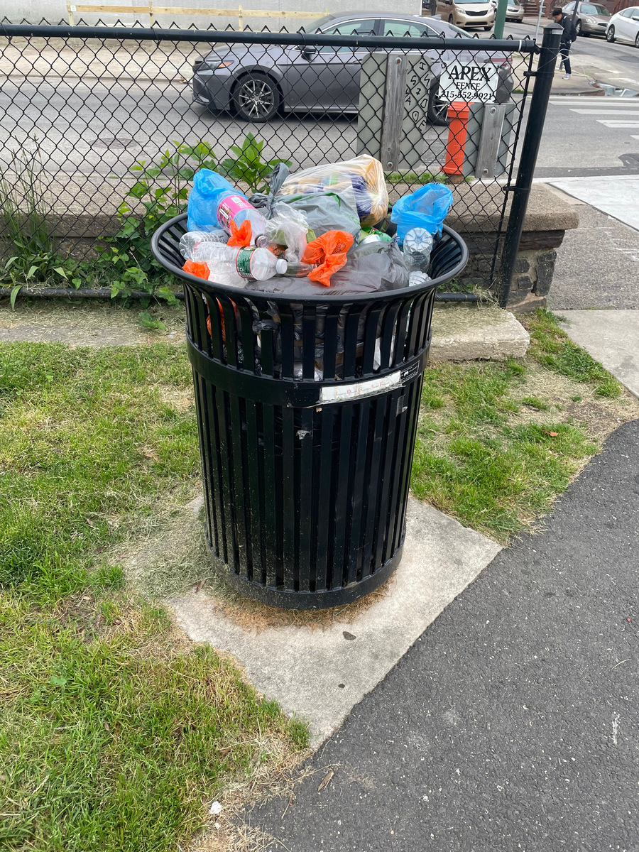 Photographic documentation of the work as submitted to the city's 311 record.