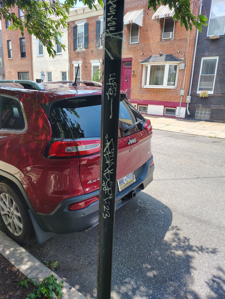 Photographic documentation of the work as submitted to the city's 311 record.