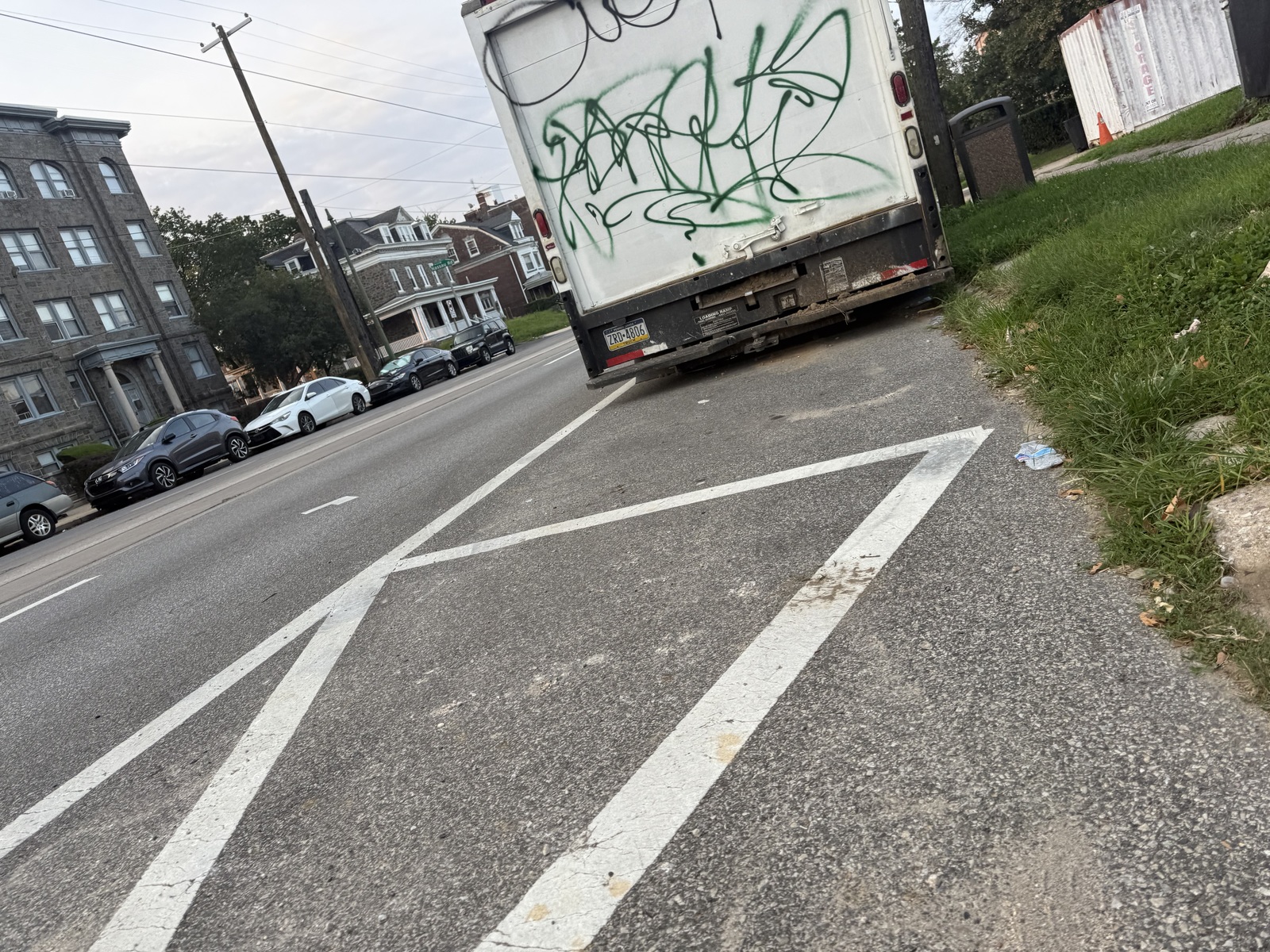 Photographic documentation of the work as submitted to the city's 311 record.