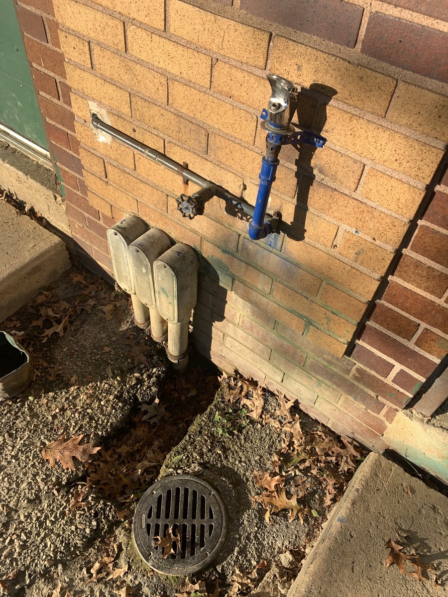 Photographic documentation of the work as submitted to the city's 311 record.
