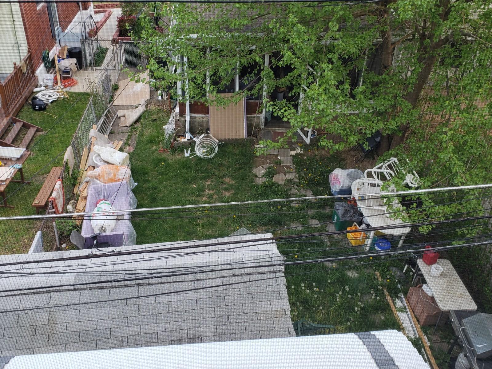 Photographic documentation of the work as submitted to the city's 311 record.