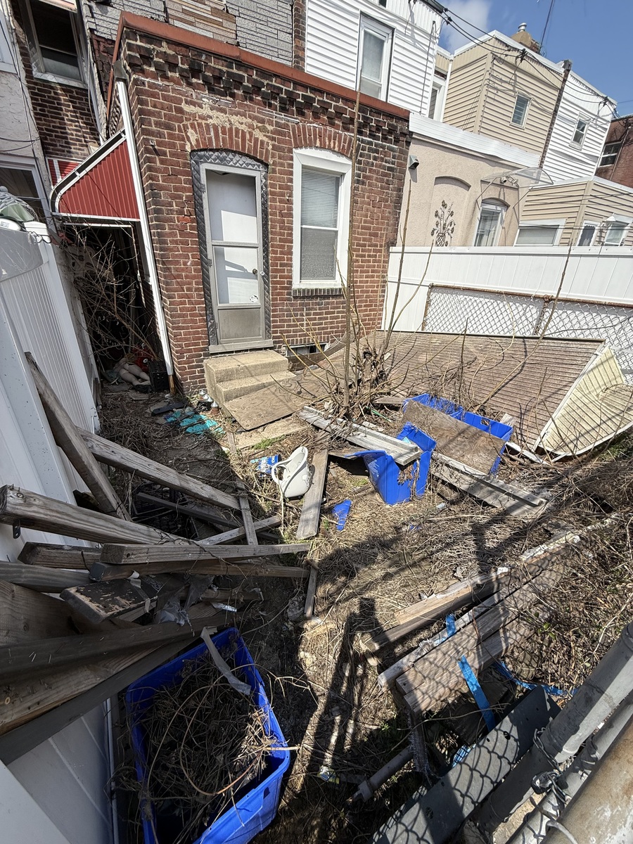 Photographic documentation of the work as submitted to the city's 311 record.