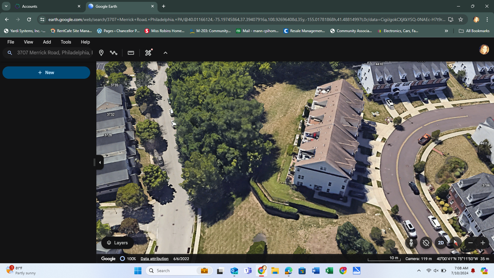 Photographic documentation of the work as submitted to the city's 311 record.