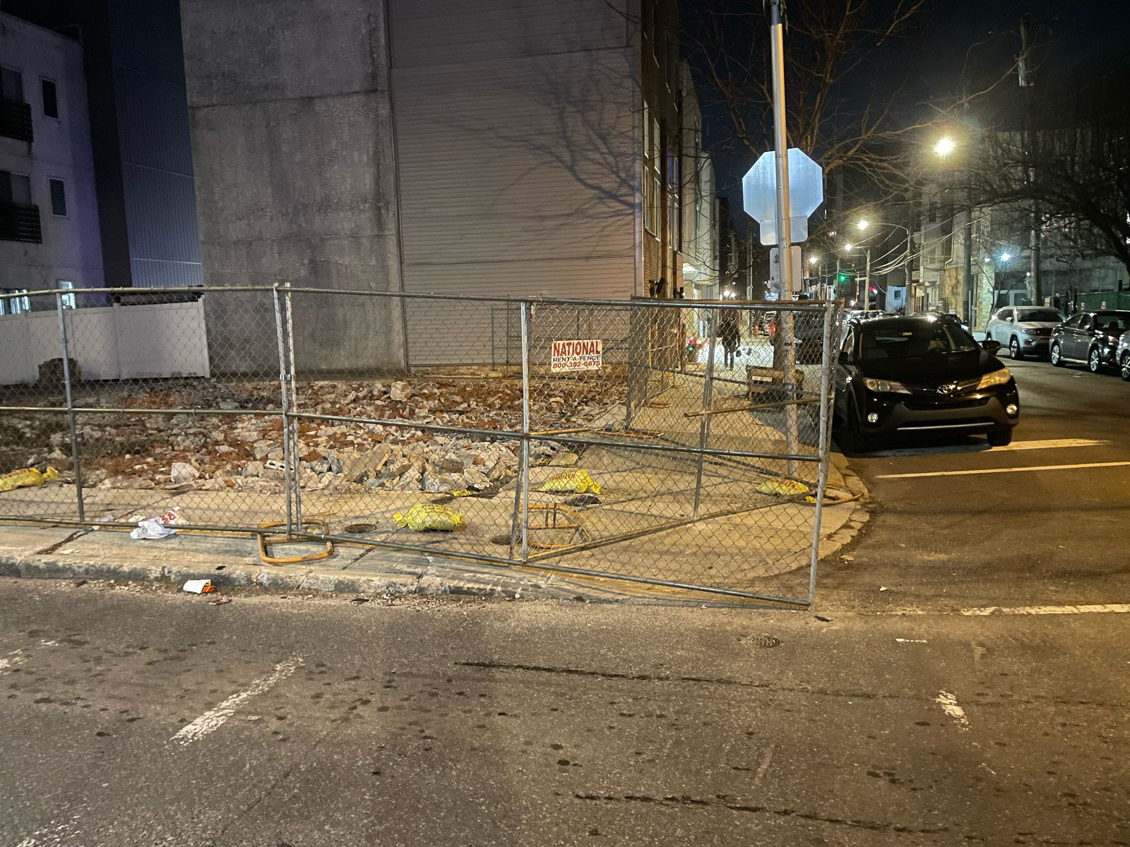 Photographic documentation of the work as submitted to the city's 311 record.