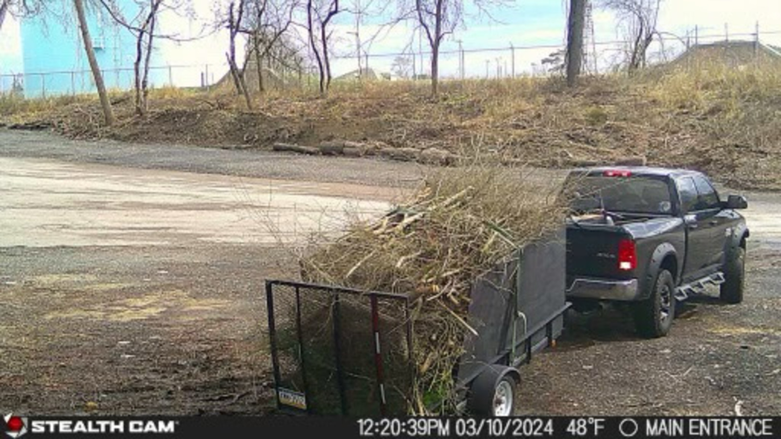 Photographic documentation of the work as submitted to the city's 311 record.