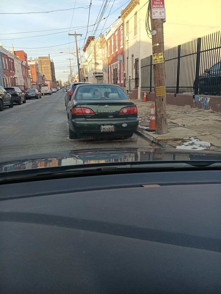 Photographic documentation of the work as submitted to the city's 311 record.