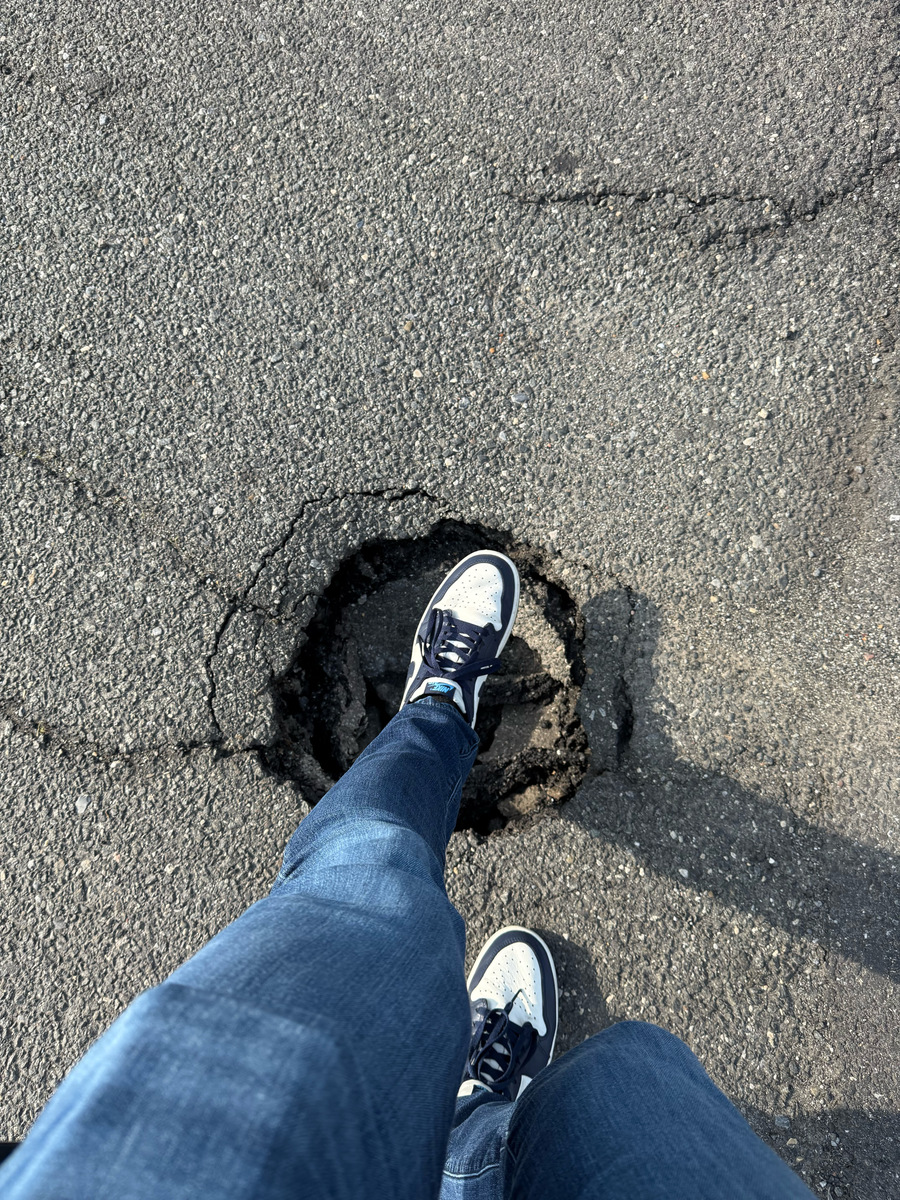 Photographic documentation of the work as submitted to the city's 311 record.