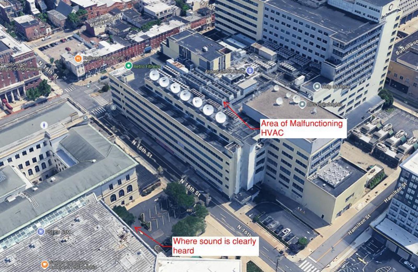 Photographic documentation of the work as submitted to the city's 311 record.